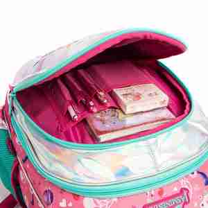 Mochila para niños con cremallera Mochila de viaje Mochilas escolares impermeables Conjunto de mochila informal para estudiantes - Product Image 6