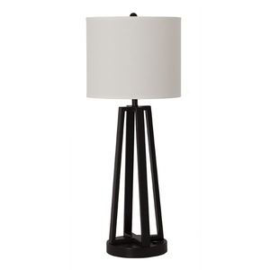 <span class=keywords><strong>Atwell</strong></span> Sales Großhandels preis Großhandel Sonderpreis Mattschwarz Metall Nordic Minimalist Einfache Wohnzimmer Tisch lampe - Product Image 5