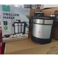 Robot culinaire multifonction en acier inoxydable, électrique, portable, capacité 5L, 3 vitesses, haute efficacité, broyage et mélange
