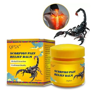 Crème activatrice chauffante <span class=keywords><strong>Scorpion</strong></span> King pour les soins des blessures osseuses et articulaires chez les personnes d'âge moyen et les personnes âgées, 20g - Product Image 2