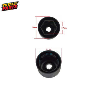 1K0601173 voiture Anti-vol roue cosse boulon Center écrou couvre capuchons roue boulon couverture + 1 pièces tirer crochet - Product Image 3