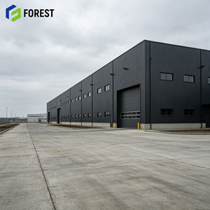 Entrepôt en structure métallique préfabriquée sur mesure, clé en main, haute capacité, pour stockage industriel intensif - Product Image 1