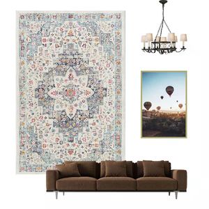 Tappeto di Lusso Turco Fatto a Macchina Lavabile Stile Persiano Antico Antiscivolo Decorativo - Product Image 5