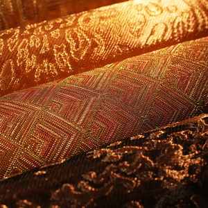 高級ホテルロビー壁装飾用芸術的な金属繊維 - Product Image 1