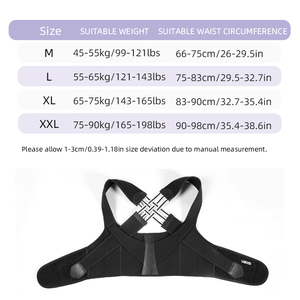 Corrector de Postura VBOSi de 1 Pieza, Moldeador Corporal, Soporte Lumbar Ajustable para Trabajadores de Oficina con Hombros Caídos - Product Image 6