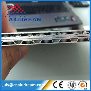 Panneau composite en aluminium ignifuge antibactérien haute résistance à la corrosion série 2000 design moderne mur-rideau salle de bain - Product Image 5