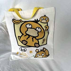 Sac à dos et sac fourre-tout en toile à motif de lutin yokai de dessin animé - Grande capacité, sac à bandoulière portable pour étudiant, unisexe, vente en gros - Product Image 5