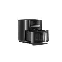 Freidora de Aire Digital de 7L con Pantalla Táctil, Ventana de Visualización de Vidrio, Libre de BPA, Acero Inoxidable, Apta para Lavavajillas, con Certificación CE