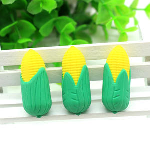 Borrador 3D con Forma de Maíz, Nuevo Estilo, Buen Precio, Borrador de Lápiz de Goma, Lindo, Popular, Regalo Promocional Escolar, Goma de Borrar para Niños - Product Image 2