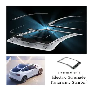 New Arrival Electric Sunshade Panoramic Sunroof Retractable Sun Shade For Tesla Model Y Car