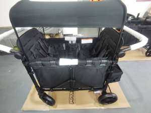 4シーター折りたたみ合金ユーティリティカートポータブルヘビーデューティーガーデンキャンプワゴンコンバーチブル折りたたみ可能屋外ワゴン3歳以上 - Product Image 5