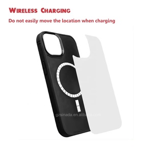 Chất lượng cao không dây sạc trống TPU PC 2D thăng hoa trường hợp điện thoại cho <span class=keywords><strong>iPhone</strong></span> 16 15 Pro 14 Promax - Product Image 2