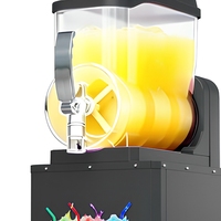 Mesin Es Komersial VOKA Pendinginan Cepat Rendah Kebisingan Bebas Embun Beku Freecooling Kompatibel -40C -50C untuk Bar Kedai Teh Susu