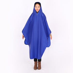 Poncho impermeable para bicicleta, impermeable para una sola persona, para viajes en bicicleta, tamaño universal para adultos, color rojo - Product Image 2