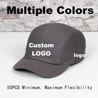 Servicio de Gorras Personalizadas Eficiente, Gorras de Béisbol de 5 Paneles para Venta al por Mayor, 100% Algodón, Ajustables, Unisex, para Eventos Corporativos y Deportivos