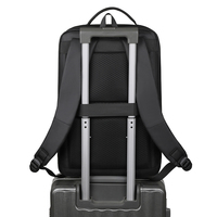 Sac à dos de voyage pour ordinateur portable tendance, durable, grande capacité avec ceinture à bagages