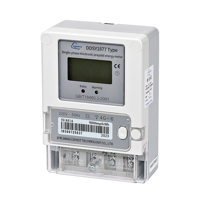 Factory Supply Single-Phase Smart Remote Prepaid Electricity Meter WIFI-Connected DDSY1877 for Home Use