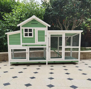 <span class=keywords><strong>Clapier</strong></span> à <span class=keywords><strong>lapin</strong></span> en <span class=keywords><strong>bois</strong></span> de conception professionnelle avec maison pour animaux de compagnie durable pour garder et soigner les petits animaux de jardin - Product Image 4