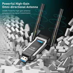 <span class=keywords><strong>Adaptateur</strong></span> USB externe WiFi 6 EP-AX1693S 1800 Mbps 2,4 G/5 GHz double bande 802.11AX Dongle <span class=keywords><strong>sans</strong></span> <span class=keywords><strong>fil</strong></span> USB 3.0 <span class=keywords><strong>pour</strong></span> <span class=keywords><strong>Windows</strong></span> 11 en stock - Product Image 5