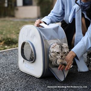 بيع بالجملة من المصنع حقيبة ظهر للقطط قابلة للطي وقابلة للتنفس ، قابلة للطي ، قابلة للحمل ، بسحاب للإغلاق ، محمولة 5 * الحيوانات الأليفة بسعة 5 * - Product Image 3