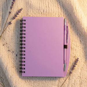 Cuaderno de Espiral Mate con Logotipo Personalizado, Bloc de Notas de Hojas Sueltas para Oficina - Product Image 1