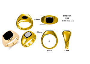 <span class=keywords><strong>Anillo</strong></span> <span class=keywords><strong>de</strong></span> boda para <span class=keywords><strong>hombre</strong></span>, Plata <span class=keywords><strong>de</strong></span> Ley 925, <span class=keywords><strong>Esmeralda</strong></span>, zafiro cortado - Product Image 6