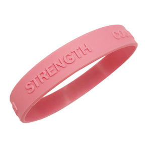 חם מכירה מכירות ספורט גומי צמיד ורוד זול מותאם אישית wristbands סיליקון wristbands - Product Image 3