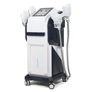 Electromagnetic Dissolving Fat Muscle Stimulator Ems Cryo Muscle Beauty Machine With 4 Handles