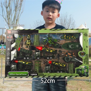 Ensemble de jouets de véhicules d'ingénierie avec livraison gratuite, modèle de camion de pompiers 1:5, voiture en plastique à rétrofriction pour garçons, maternelle et école primaire - Product Image 2