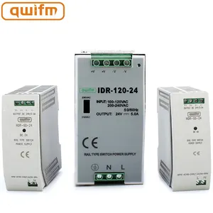 QWIFM High quality 120W 24V Din Rail Switch Power Supply