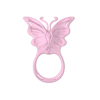 Fliegender Schmetterling Rosa Tragbarer Vibrator APP-Steuerung Magnetisches Aufladen Schönes Sexspielzeug für Frauen Tägliches Valentinstag-Feiertagsgeschenk