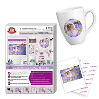 Winnaar Transfer Geen Bak Water Transfer Printing Film Compatibel Clear Waterglijbaan Decalpapier Voor Laser En Inkjet Printer