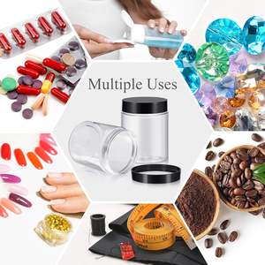 Most Popular 1oz 2oz 3oz 4oz 8oz clear Round <b>Pet</b> Plastic Jar, <b>Food</b> Grade Plastic <b>Container</b> - Product Image 4