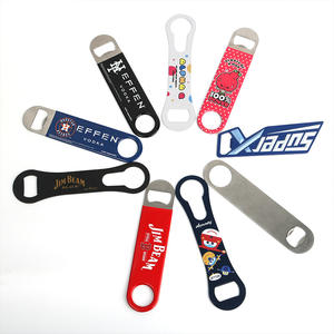 Ouvre-bouteille en acier inoxydable avec lame personnalisée, logo personnalisé, plusieurs formes pour la bière cambodgienne Tennent's Lager Fiji Bitter - Product Image 1