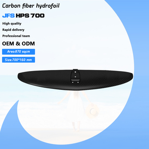 JFS Axis Series HPS700 Hydrofoil <b>Board</b> 870sqcm Front Wing High Performance Carbon Fiber <b>Black</b> 3kg Surfing Foiling Ocean JFS HPS7 - Product Image 1