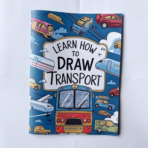 Il Quaderno di Disegno per il Trasporto dei Bambini: Impara a Decomporre i Passaggi per Disegnare e Colorare - Libro Semplice per l'Arte dei Bambini - Product Image 2