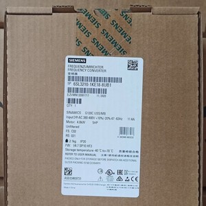 6SL3210-1KE18-8UB1 SINAMICS G120C 7.5kW 380-480V PLC โมดูลควบคุมการเคลื่อนที่แบบดิจิตอล SINAMICS G120C กำลังไฟ 7.5 กิโลวัตต์ แรงดันไฟฟ้า 380-480 โวลต์ สำหรับ PLC - Product Image 1