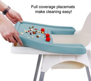 Tovaglietta in Silicone per Bambini, Copertura Completa, Tappetino per Alimenti, Compatibile con Seggiolone Antilop - Product Image 5