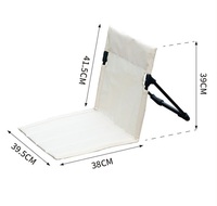 Nouvelle chaise pliante japonaise d'extérieur légère et confortable, de haute qualité, pour le camping, les loisirs en parc, la plage, chaise portable et relaxante