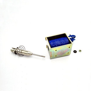 Dc12v/24v 50n Push & pull Type Solénoïde <span class=keywords><strong>Aimant</strong></span> Électrique Tau-1250t 1250 0-12mm Cadre Ouvert Électroaimant Linéaire Solénoïde - Product Image 4