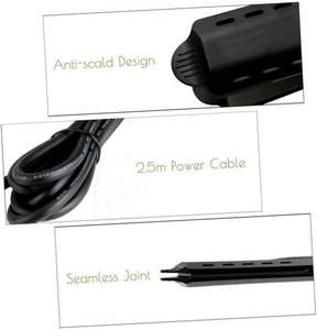 Cepillo Alisador de Cabello con Iones Negativos, Plancha de Cabello Profesional de Titanio con Placa Ancha - Product Image 2