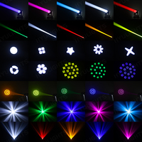 Lyre LED Mobile 150W à Faisceau, 8 Couleurs, 8 Gobos pour Scène, Disco, DJ, Mariage, Théâtre, Club, Fête, Bar, Concert ou Spectacle en Direct