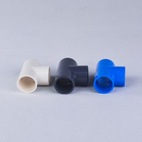 Raccords et accessoires de tuyauterie en PVC pour l'alimentation en eau et le drainage, coudes en T et joints collés, de Zhejiang Jiangshan