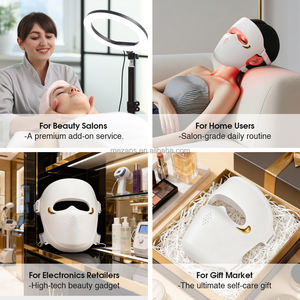 Masker Wajah LED Silikon 3D Baru 2026 630 nm & 850 nm OEM/ODM Profesional untuk Penggunaan di Rumah - Product Image 3