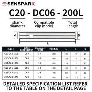 Độ chính xác cao C12/16/20 <span class=keywords><strong>CNC</strong></span> công cụ chủ đường kính nhỏ pull-back mở rộng thanh máy công cụ phụ kiện - Product Image 5