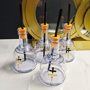375ml <b>Tequila</b> Cup Plastic Cup Juice Cup Reusable Beverage Bottle Unbranded Acrylic Glassware & Drinkware - Product Image 2