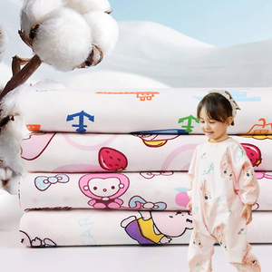 Bán Sỉ Vải Cotton Thiết Kế Tùy Chỉnh Riêng của Bạn In Kỹ Thuật Số Knit Jersey Bông Vải Cho Quần Áo - Product Image 1