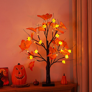 Halloween Party Horror Decoration <strong>Light</strong> Indoor and Outdoor Halloween Event Horror Scene <strong>Light</strong> <strong>Tree</strong> Flower Led - Product Image 3