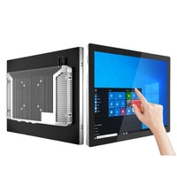 Domify-Monitor de pantalla táctil industrial J1900 de 18,5 pulgadas, a prueba de polvo, completamente cerrado, capacitivo, DDR3, PC todo en uno