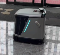 Aspirateur robot commercial Ounitech Q3-G, balayeuse robotique intelligente, machine de nettoyage de sol pour entrepôt, marché, centre commercial